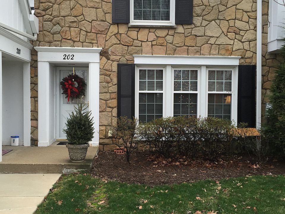 Front of townhouse