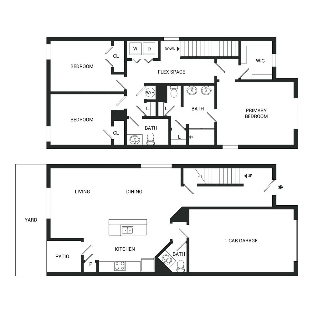 Floor plan Maywood