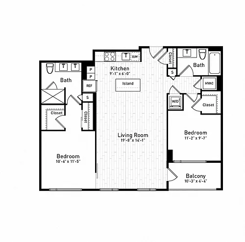 Floor plan B2B - Bolden