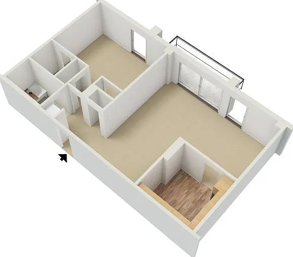 3D Floor Plan of Tier 2 3D Floor Plan of Tier 2