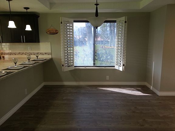 Spacious dining room