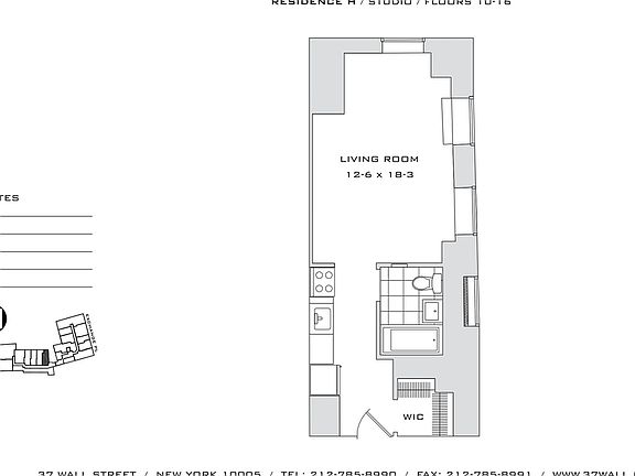 2nd image of 37 Wall St APT 9H