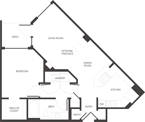 Floor plan Blake