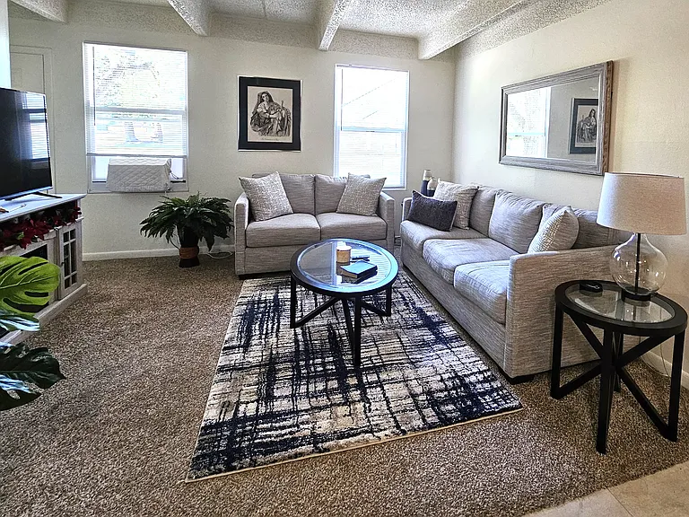 Living Room with Furniture Example