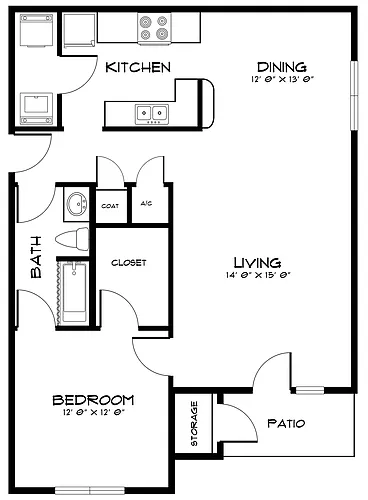 Floor plan A1-D