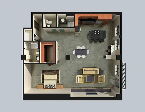 Floor plan A17