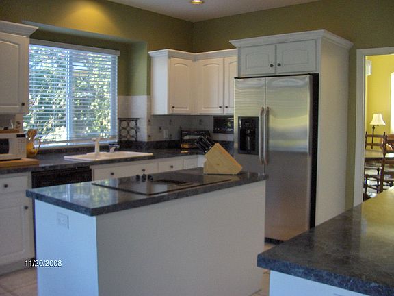 Kitchen work center, stainless appliance