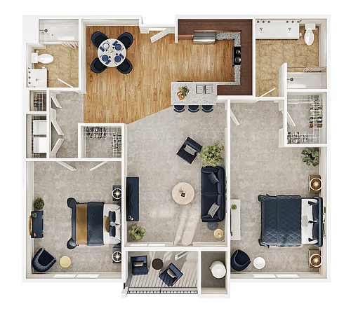 Floor plan Titanium