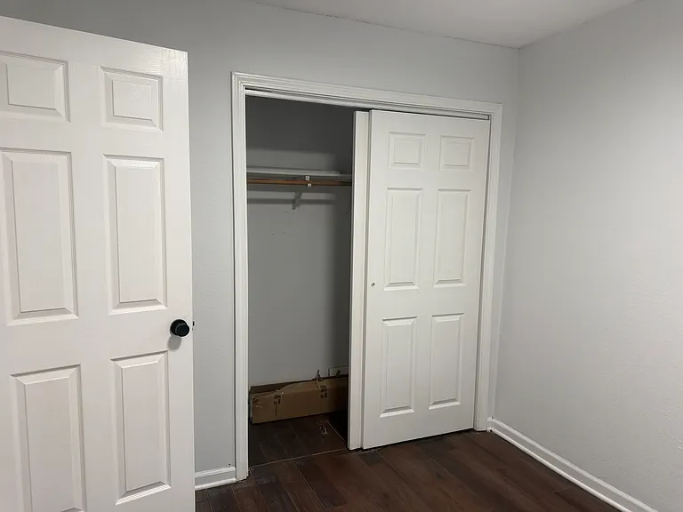 Closet in front bedroom.