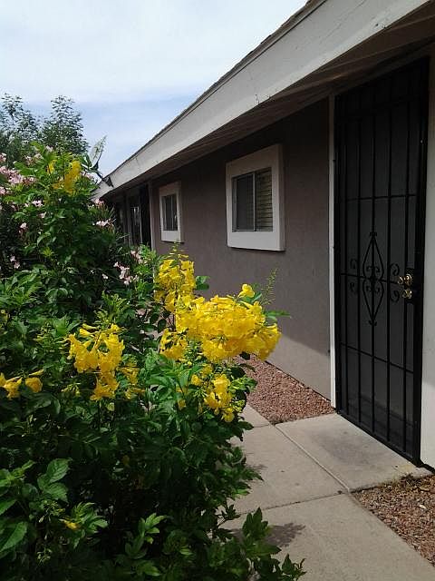 Unit number 3 (Triplex) Front Entrance, private back patio for each unit