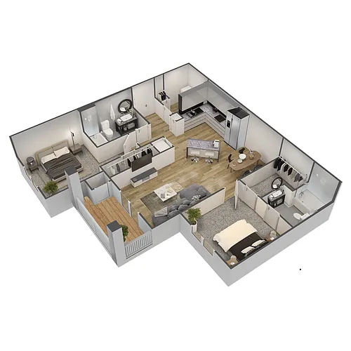 Floor plan Vector