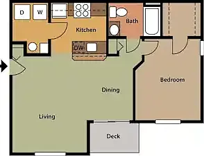 1BR-1Bath