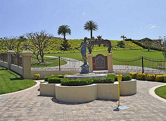 pedestrian gate to your own estate park