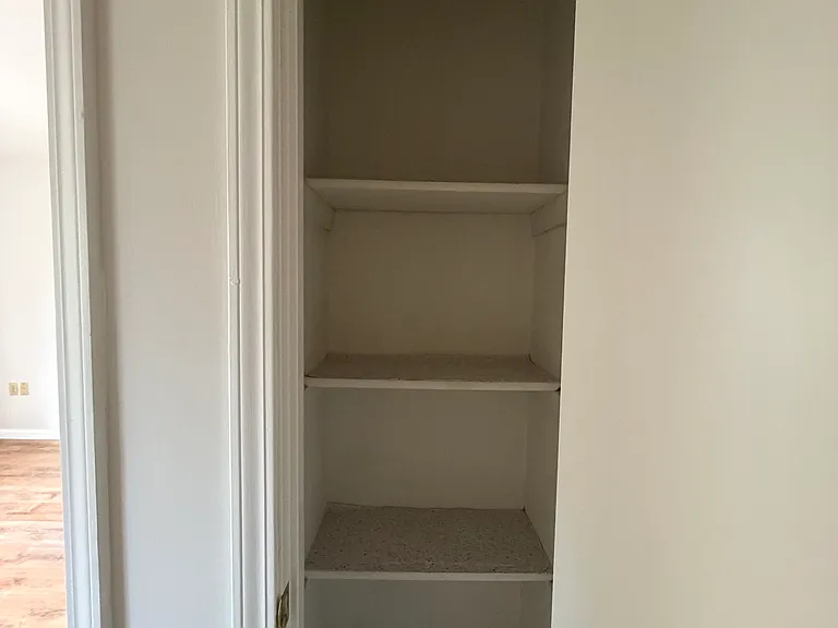 Linen closet in upstairs hall