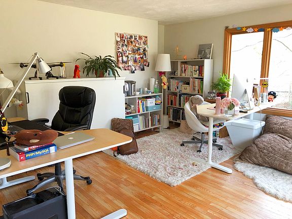 Work Space, First Floor, on the right side of front entry