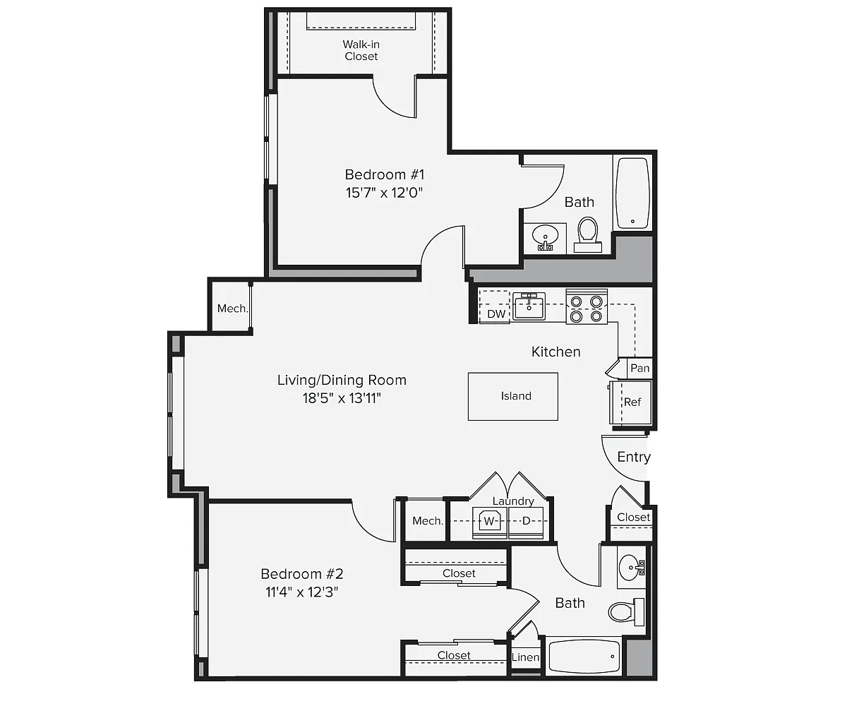 Floor plan B1-1035