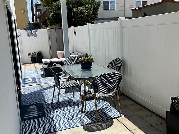 Backyard belongs to ADU Unit for Rent
