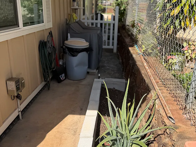 Garden area