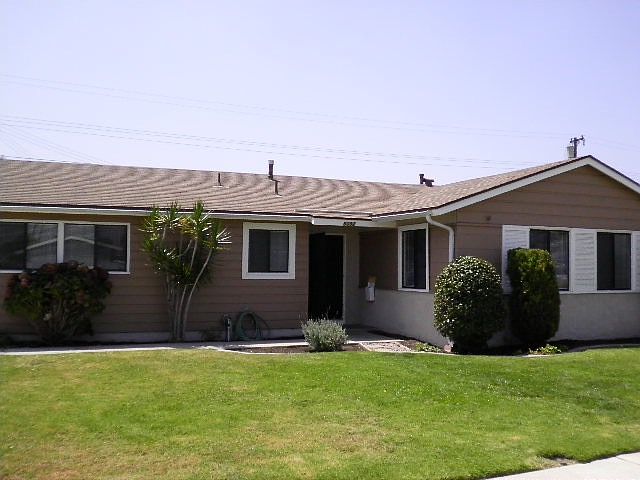 front of home