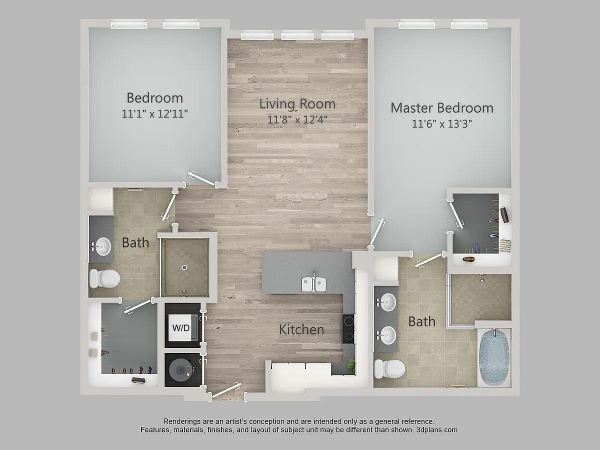 Floor plan B1