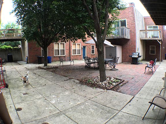 Courtyard shared with 12 other units