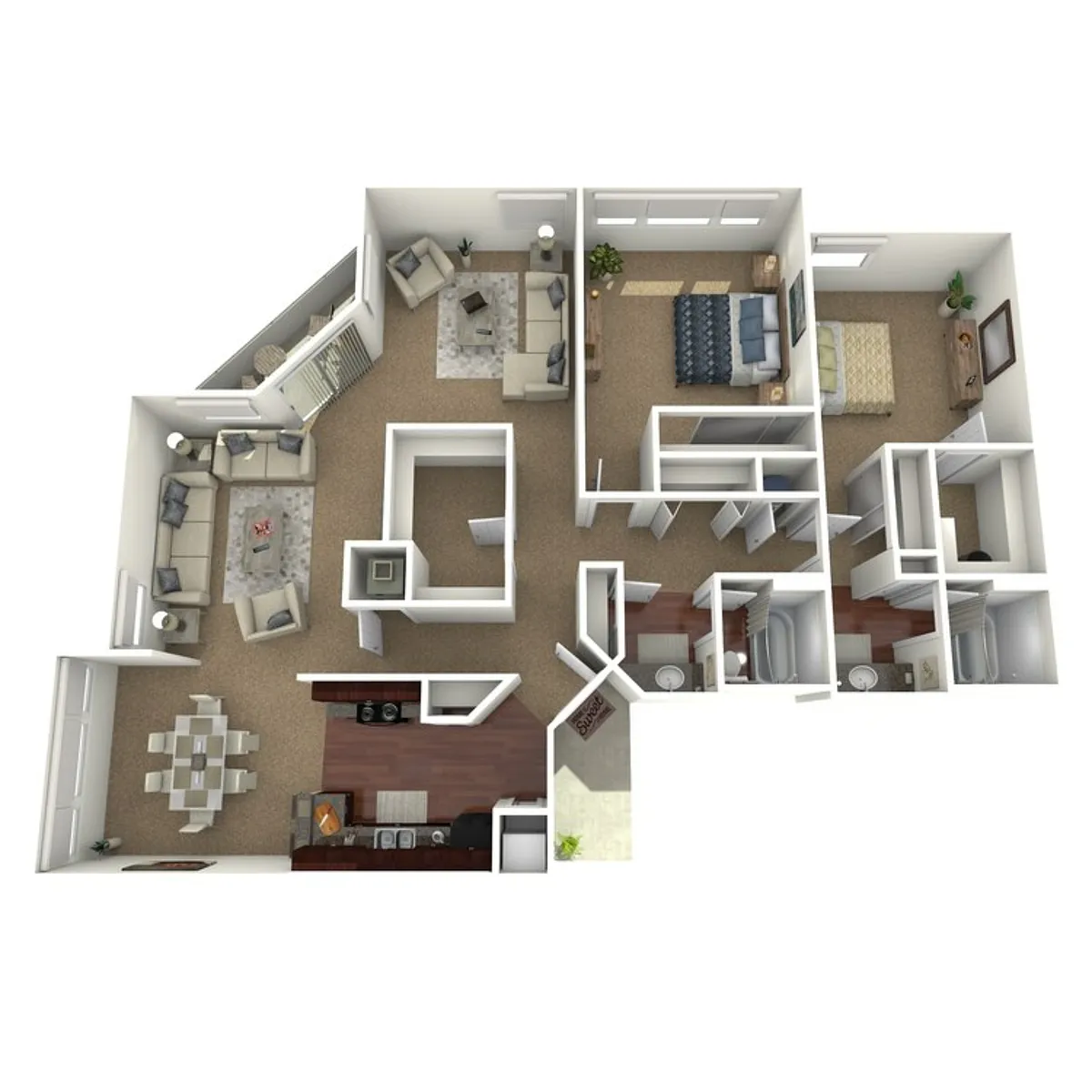 Floor plan The Ritz