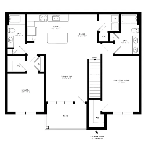 Floor plan B4- Upper