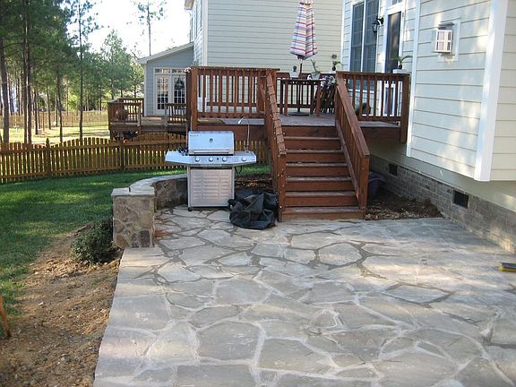 New Flagstone Patio