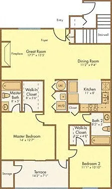 Floor plan DENMARK