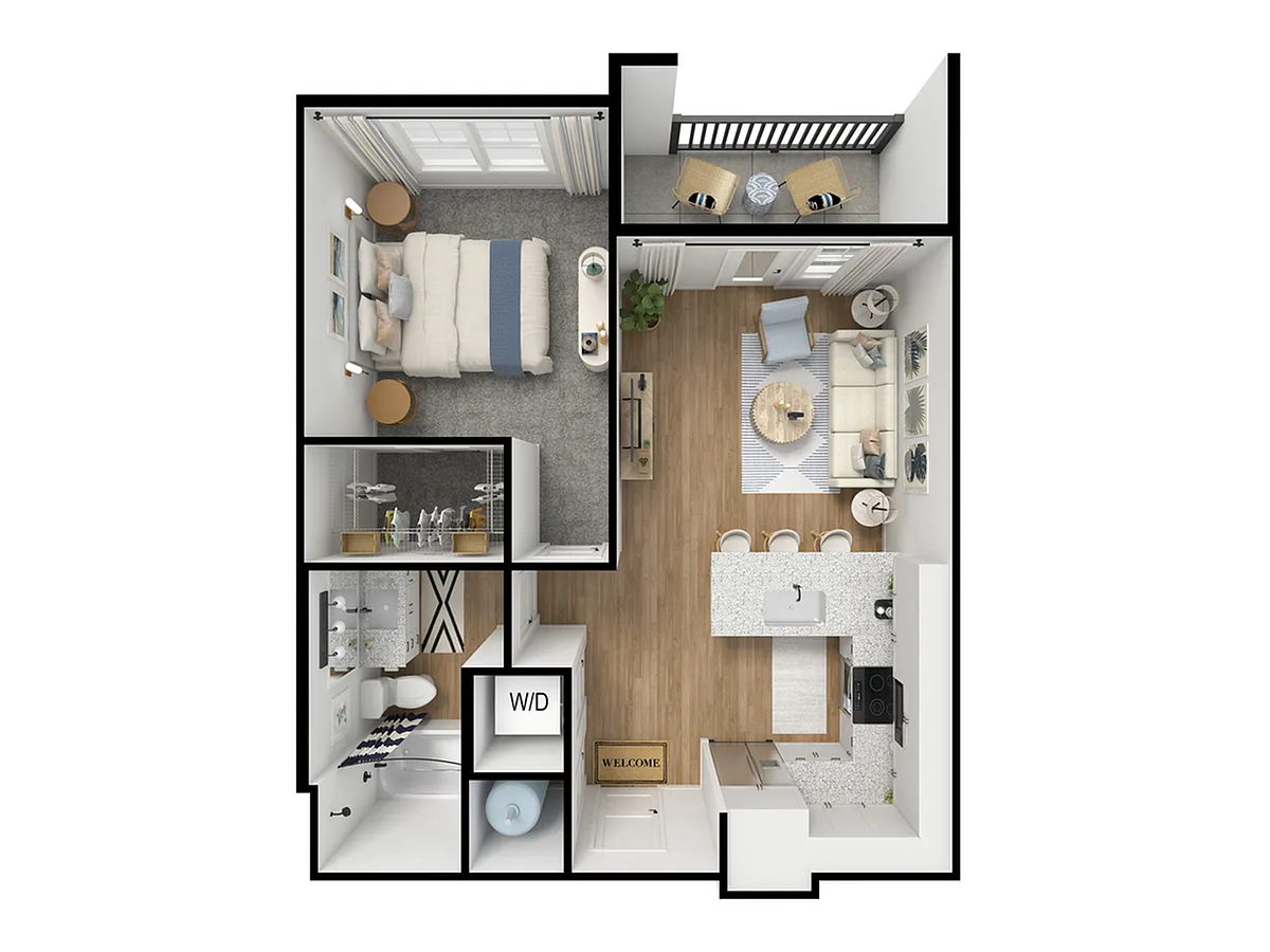 Floor plan A1