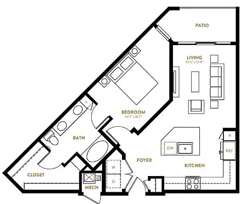 Floor plan A6