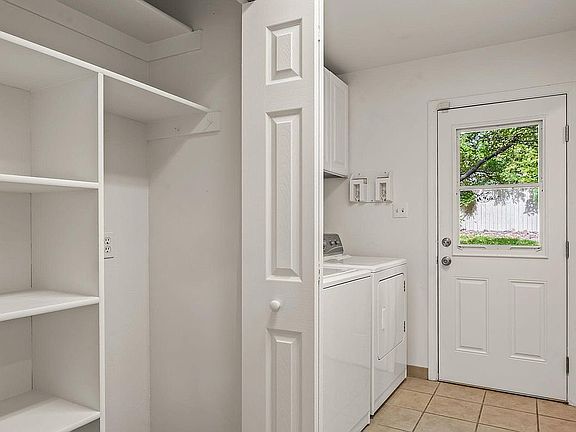 Laundry, utility closet