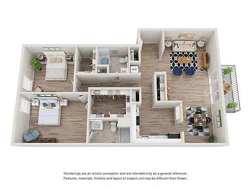 Floor plan Style D