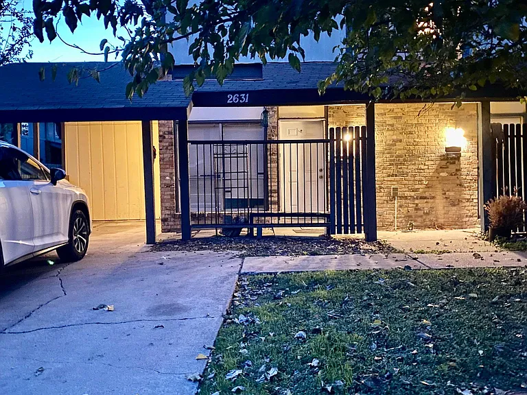 Carport with new roof