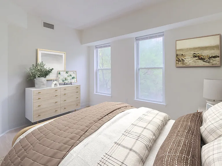 Bedroom with Hard Surface Flooring