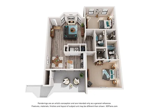 Floor plan Hogan