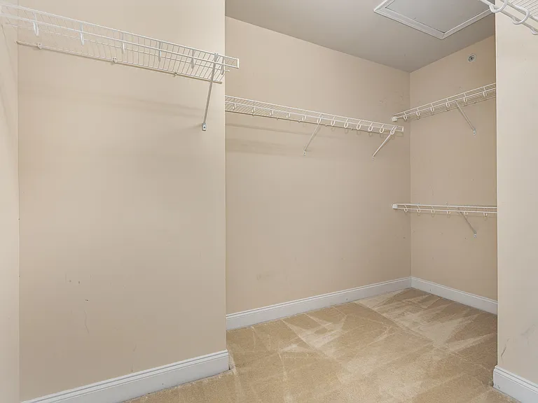 Primary walk in closet