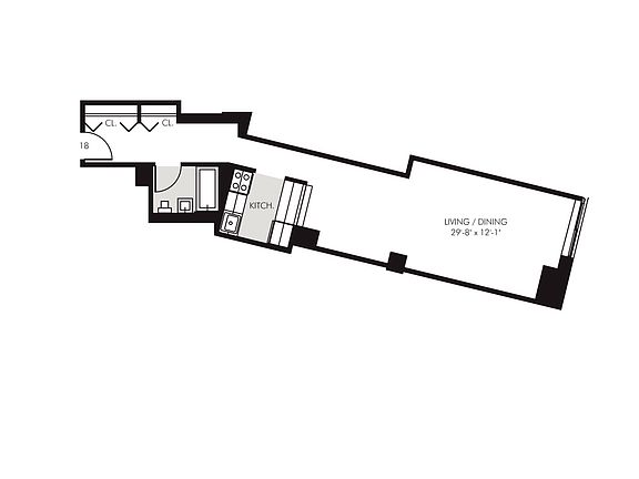 2nd image of 45 Wall St APT 1118