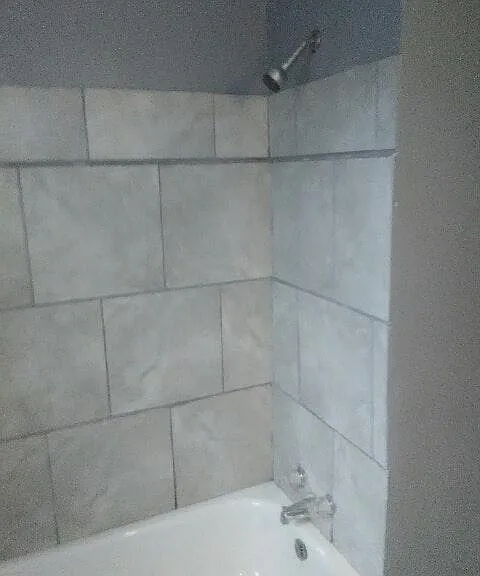 new shower/tub