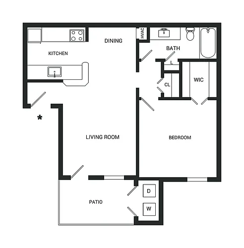 Floor plan Amber