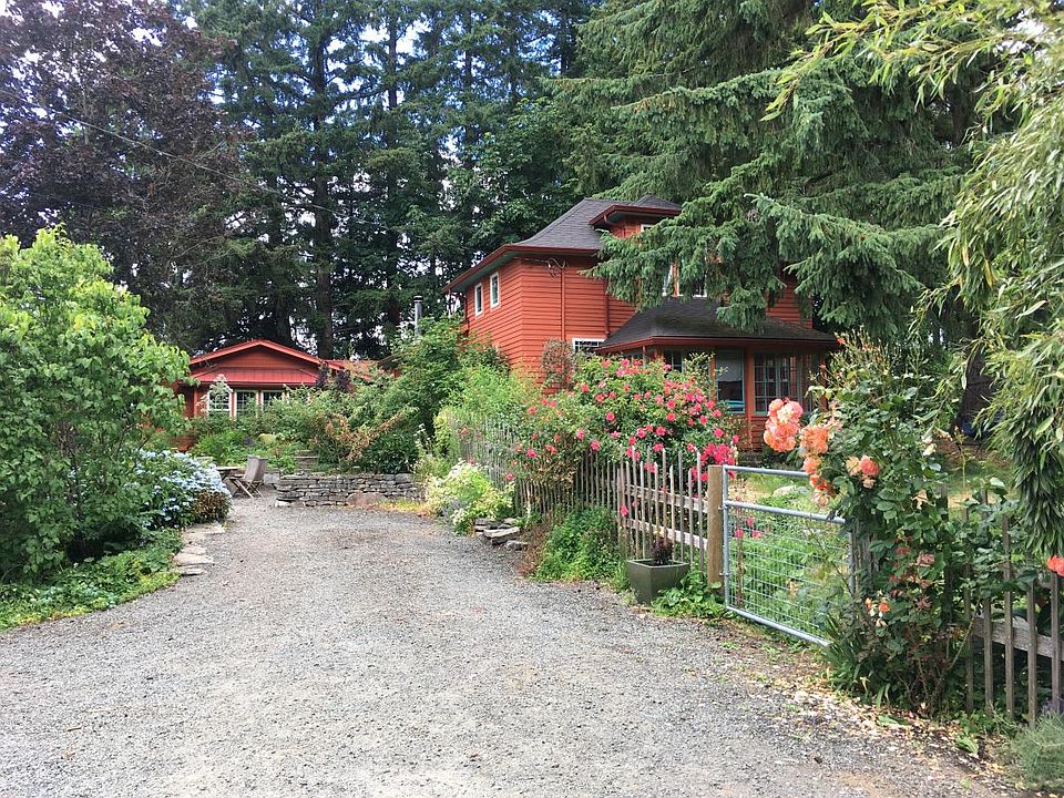 driveway and property entrance