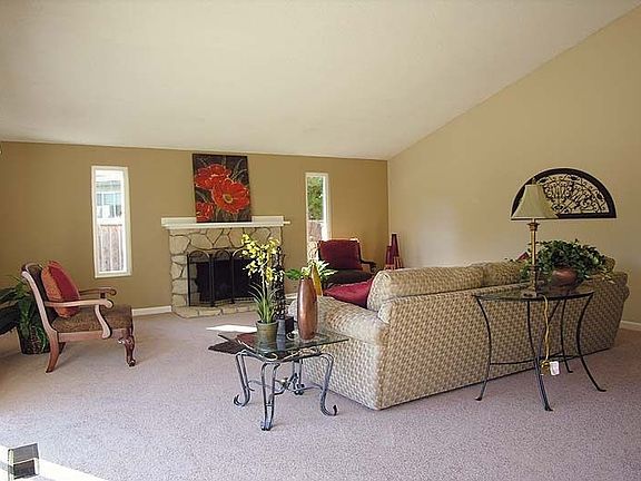 Family room with Fire Place