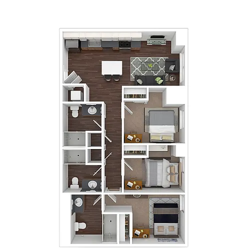 Floor plan 3AR
