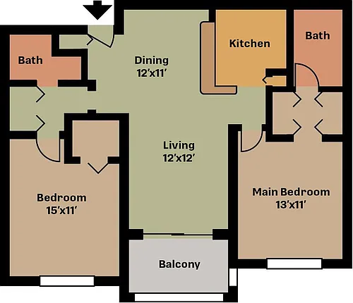 Floor plan Hibiscus