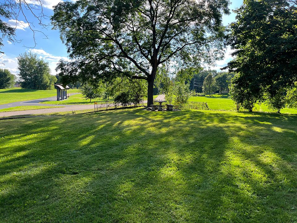 View of back yard with park and bike / walking path behind the property