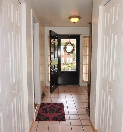 warm welcoming entrance.