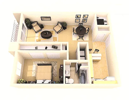 Floor plan 1BB