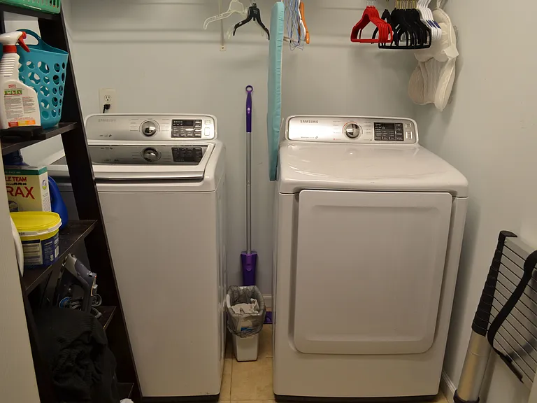 Shared Washer and Dryer