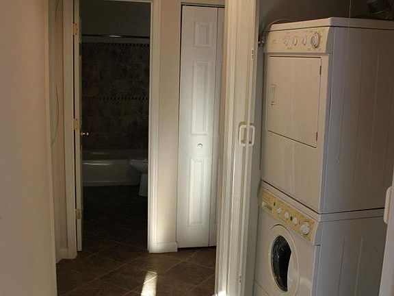 Washer and dryer in unit