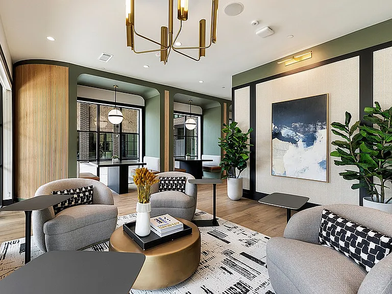 An inviting corner to unwind or read a book.